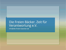 Tablet Screenshot of die-baecker.org